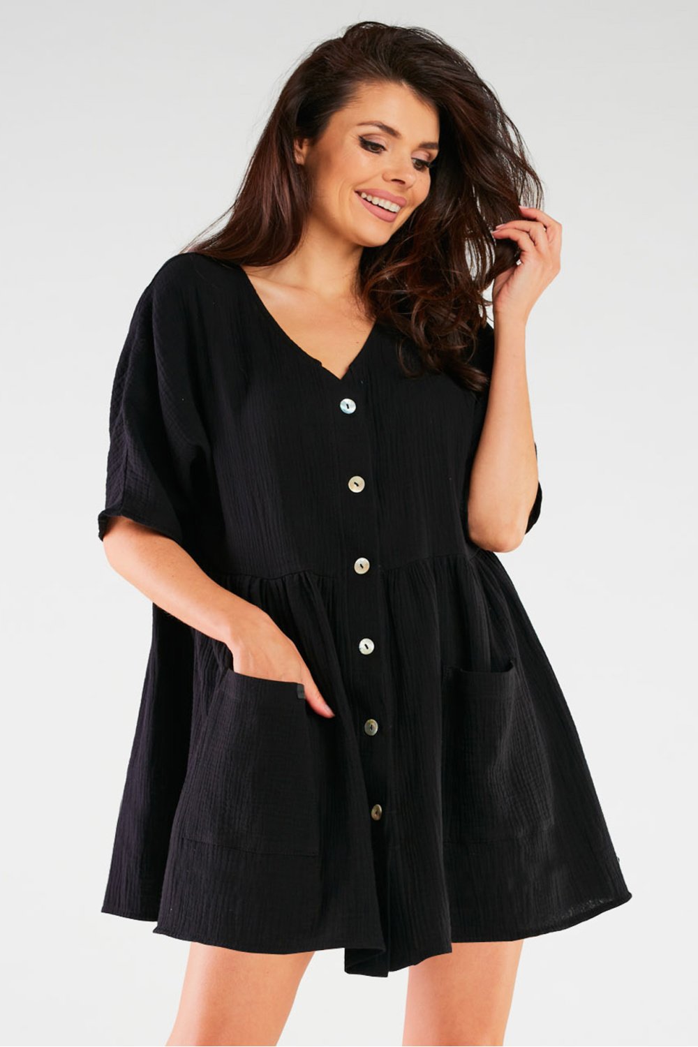 Image of Robe de jour noire
