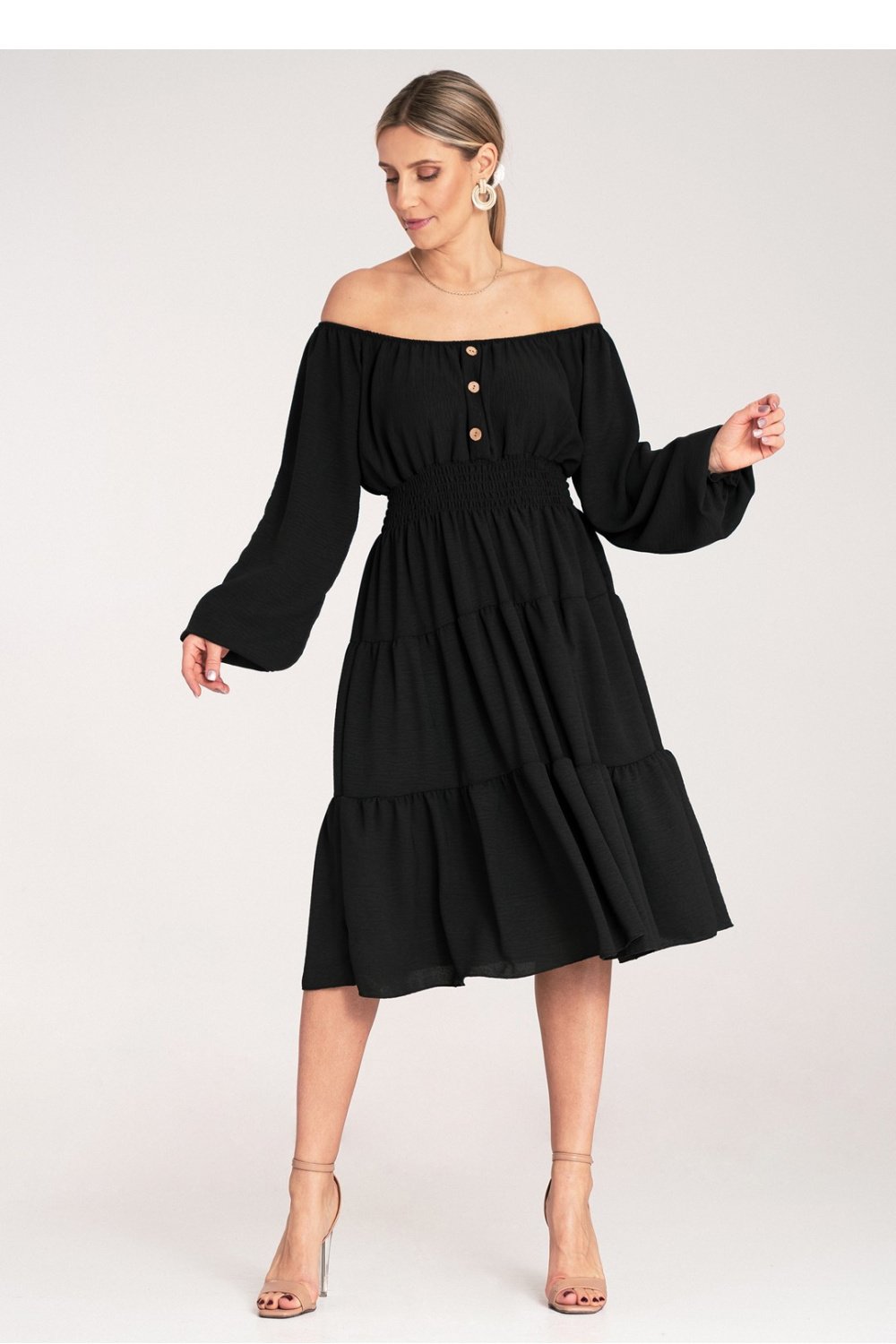 Image of Robe de jour noire