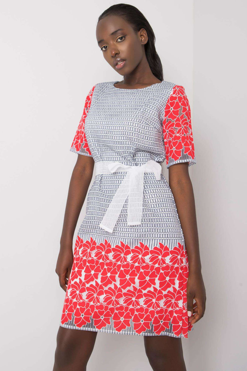 Image of Robe de jour rouge