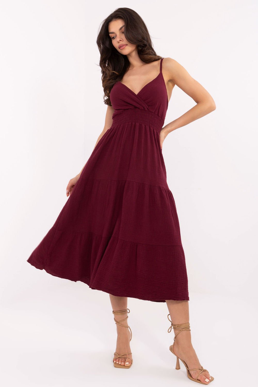 Image of Robe de jour rouge