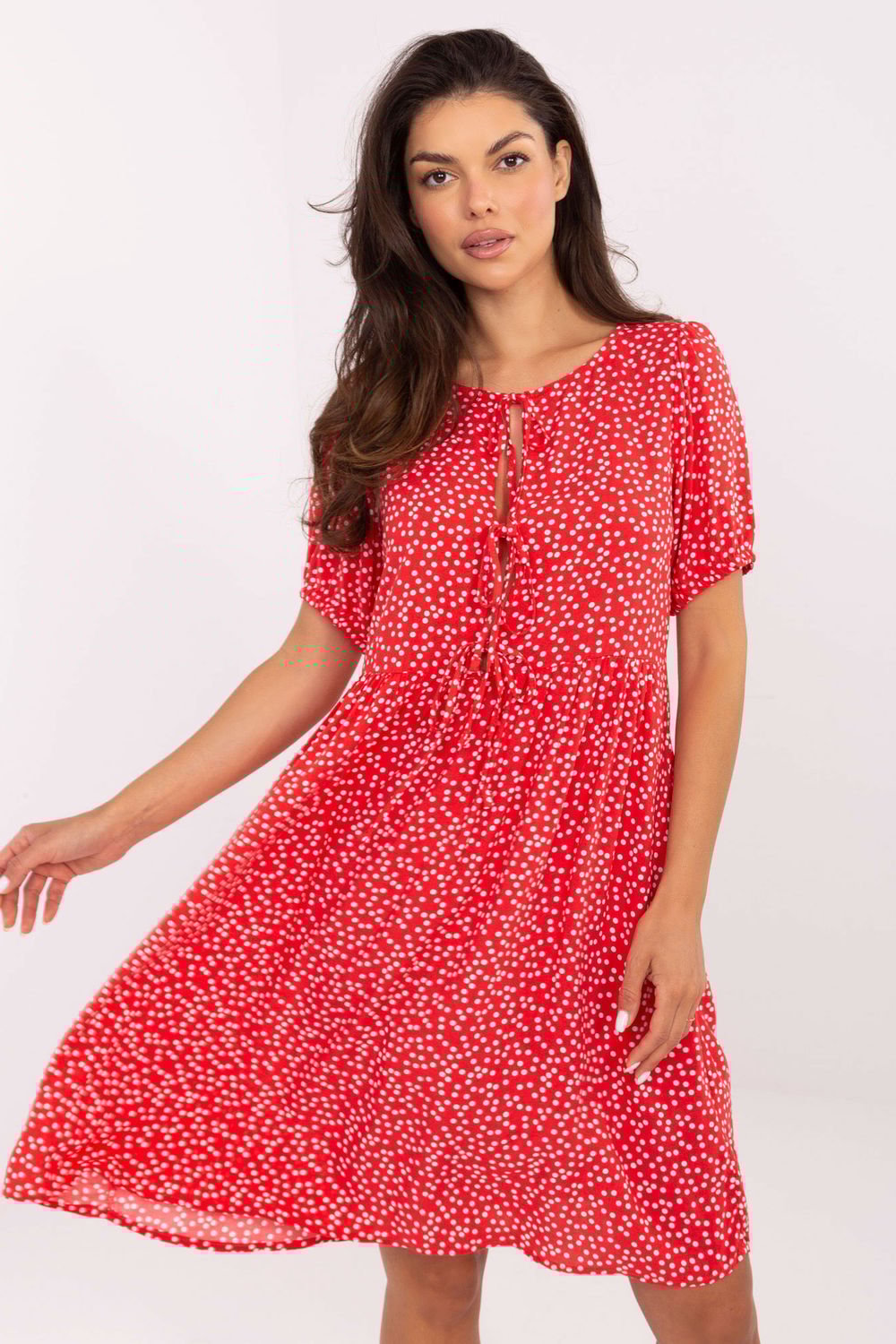 Image of Robe de jour rouge