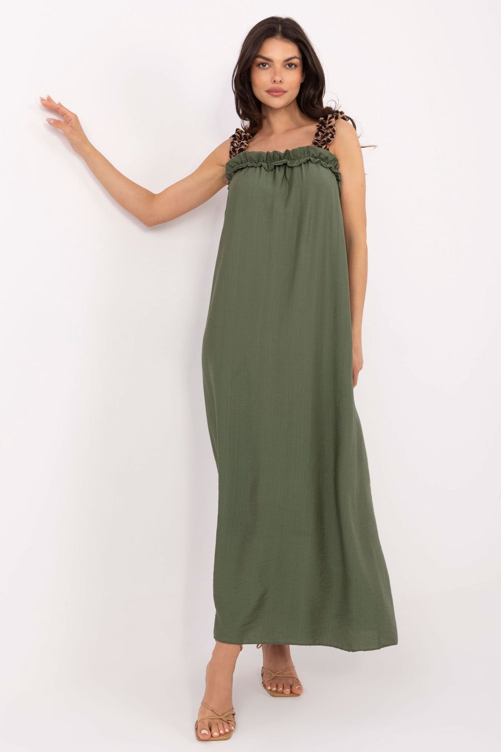Image of Robe de jour verte