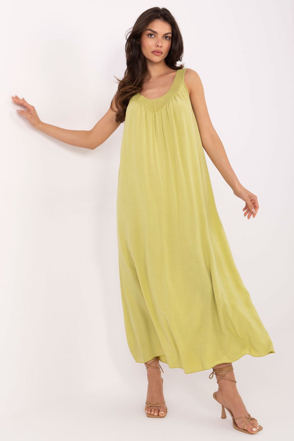 Image of Robe de jour verte