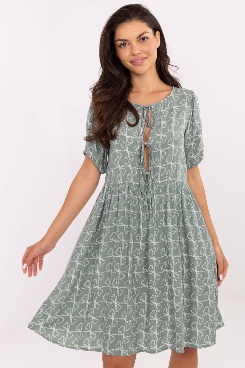Image of Robe de jour verte