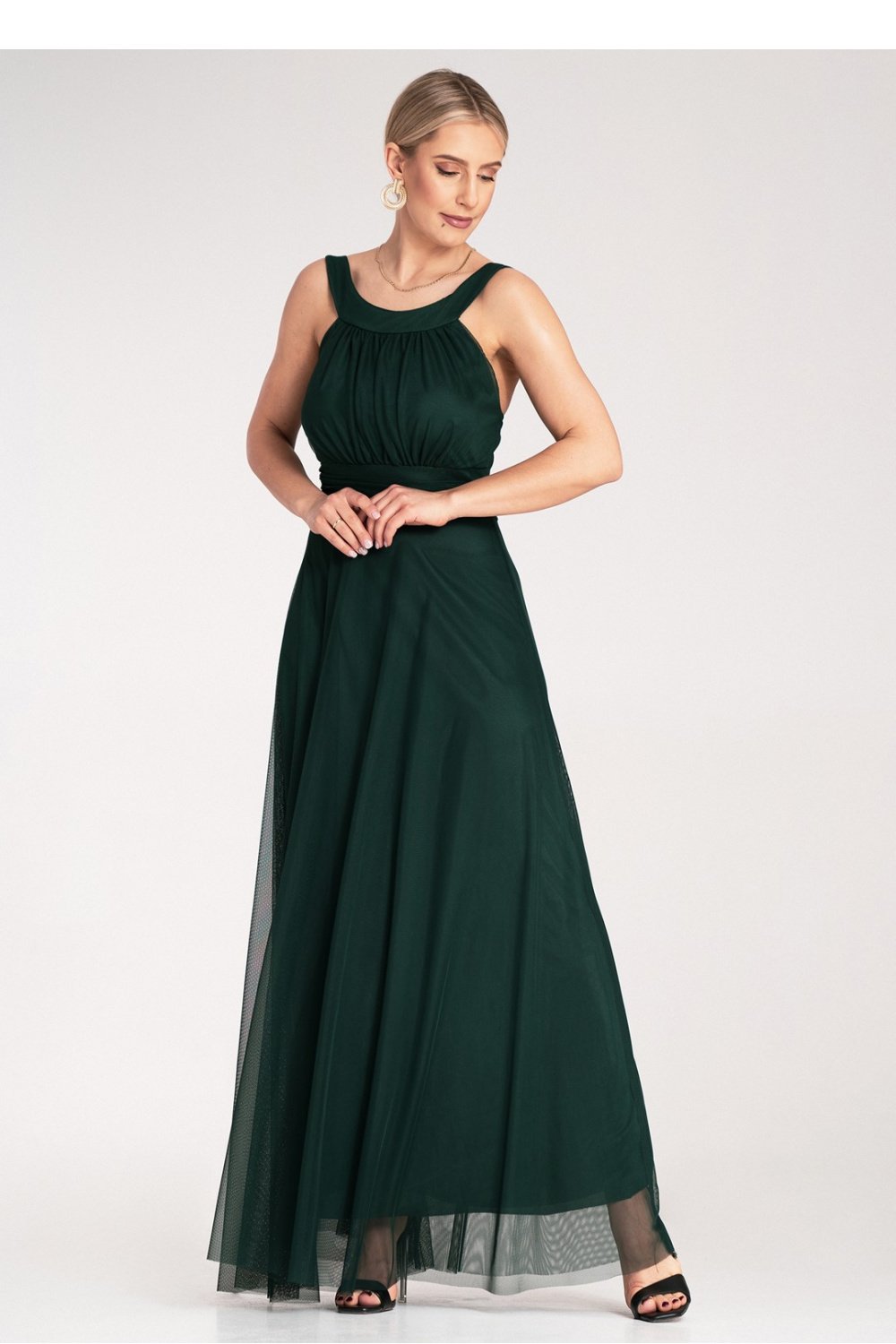 Image of Robe de soirée verte