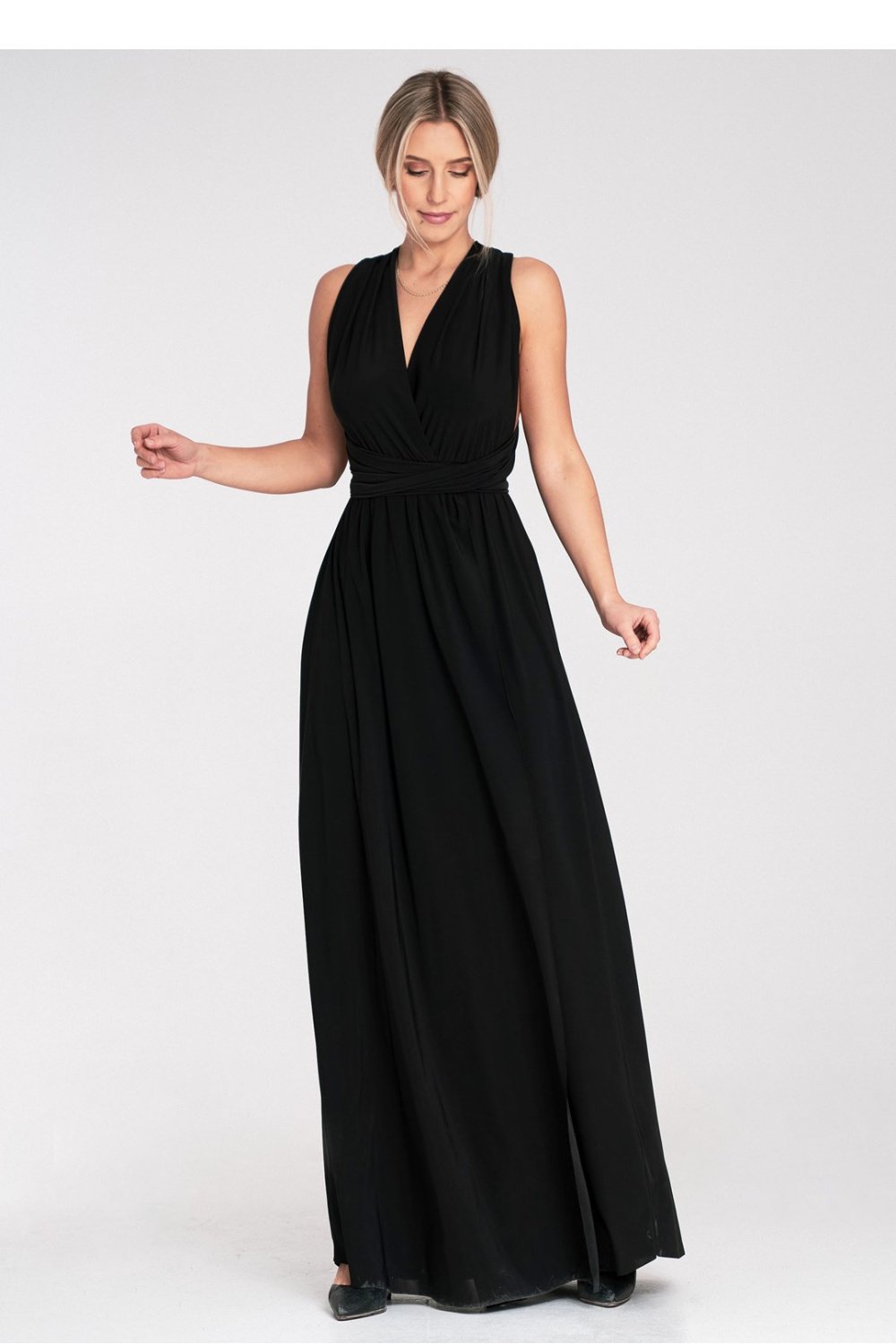 Image of Robe longue noire