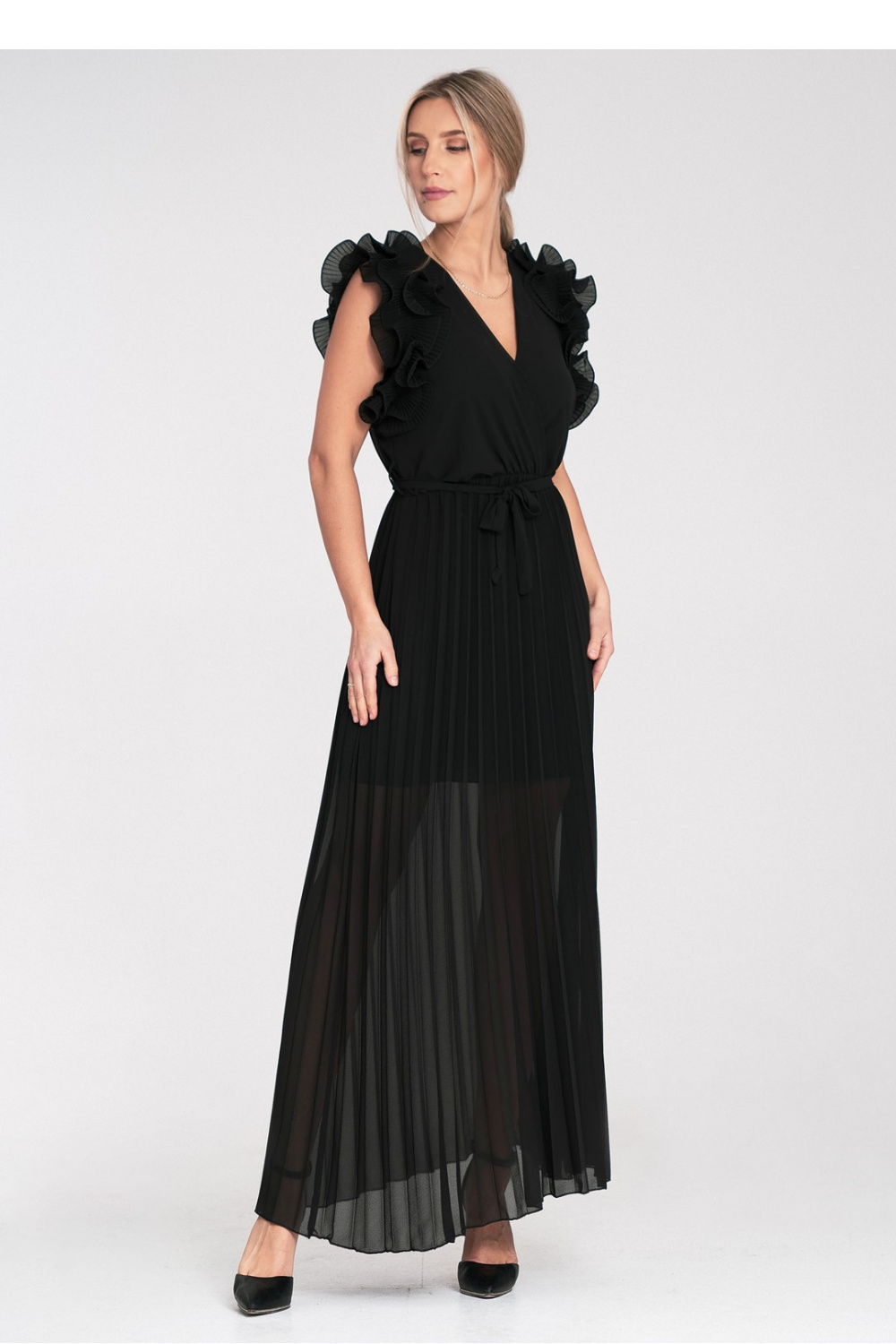 Image of Robe longue noire