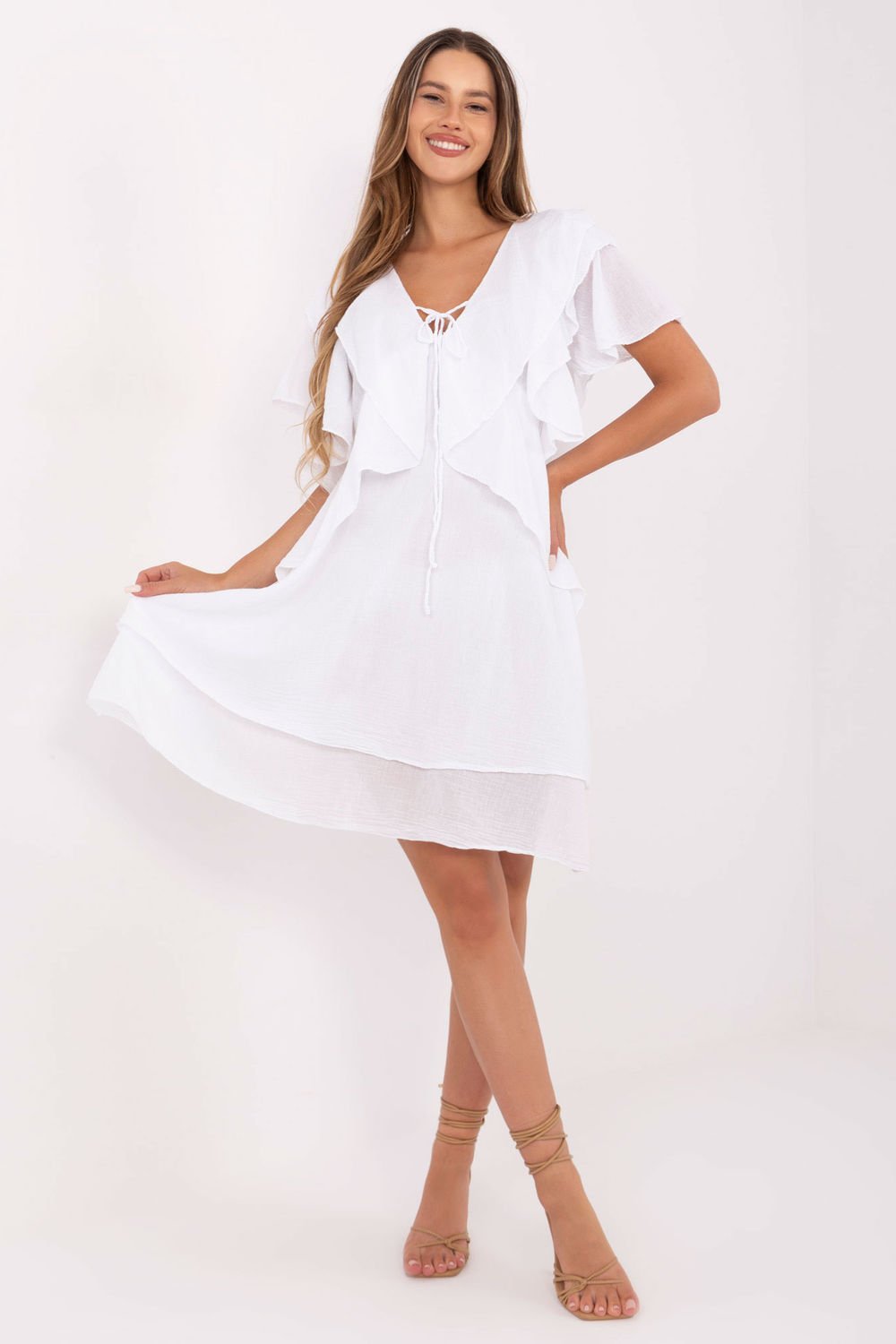 Image of Robe de jour blanche