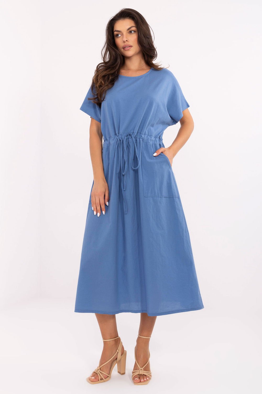 Image of Robe de jour bleue
