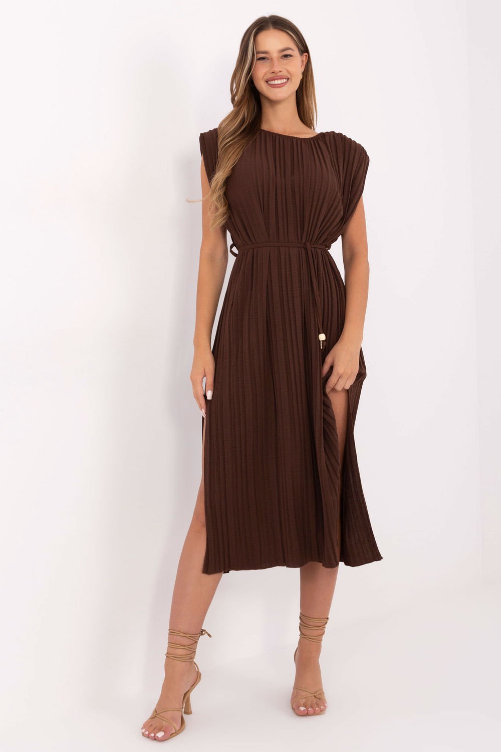 Image of Robe de jour brune