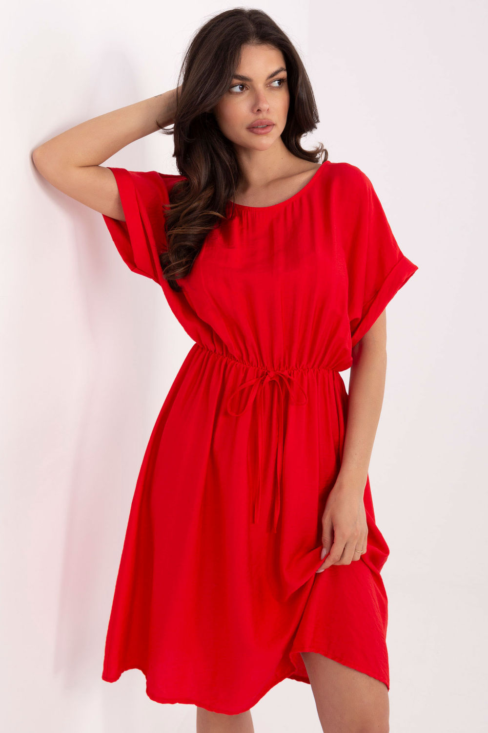 Image of Robe de jour rouge