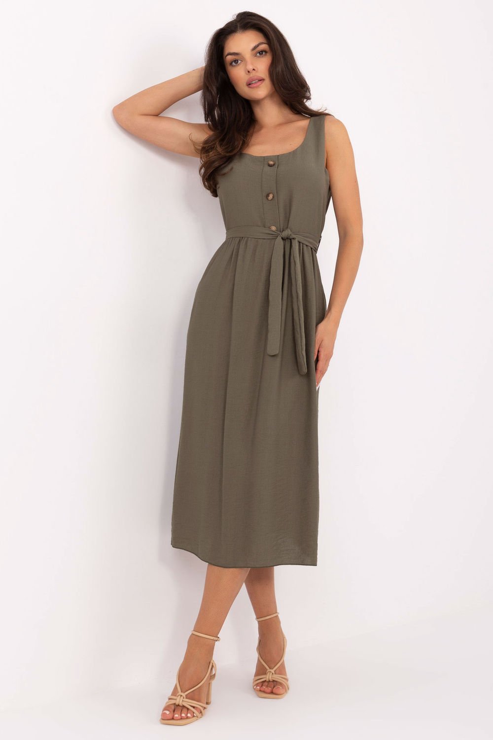 Image of Robe de jour verte