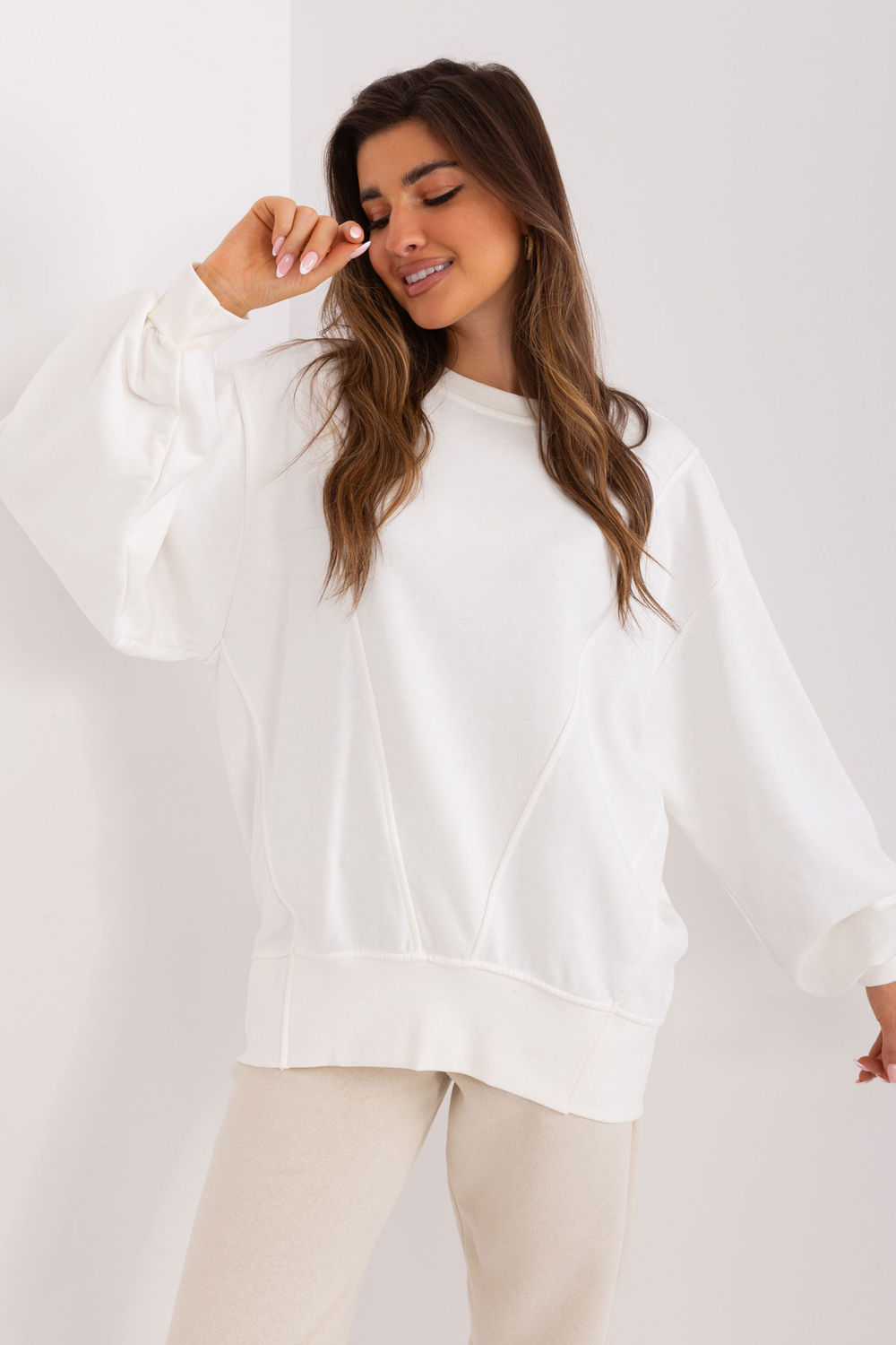 Image of Sweatshirt beige