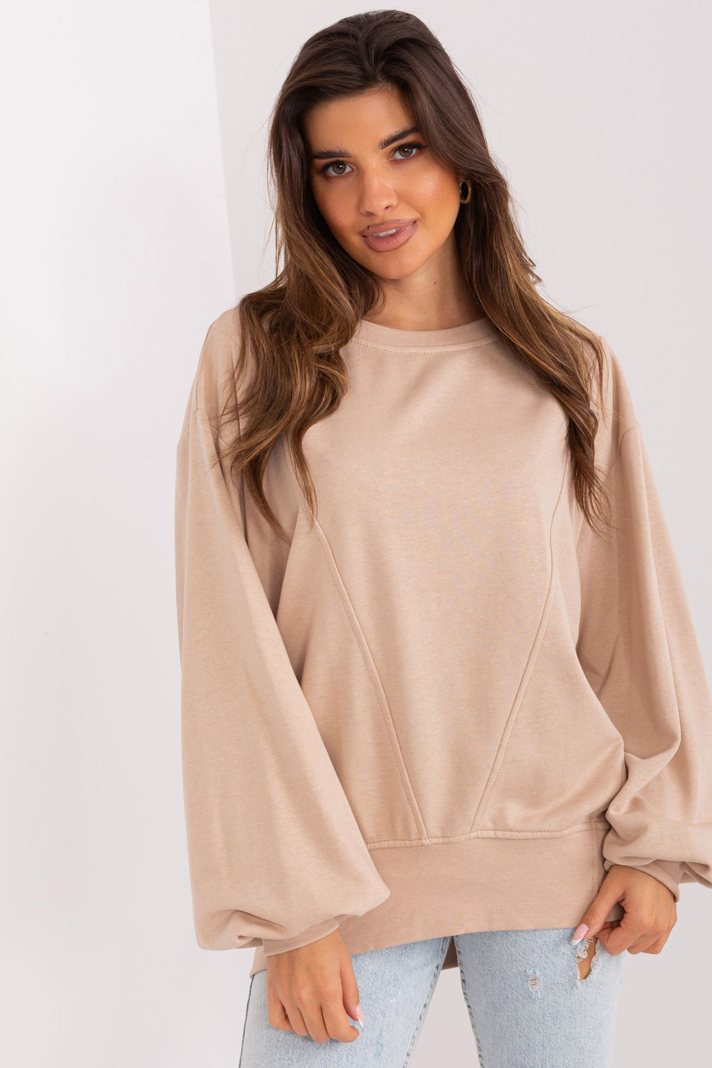 Image of Sweatshirt beige