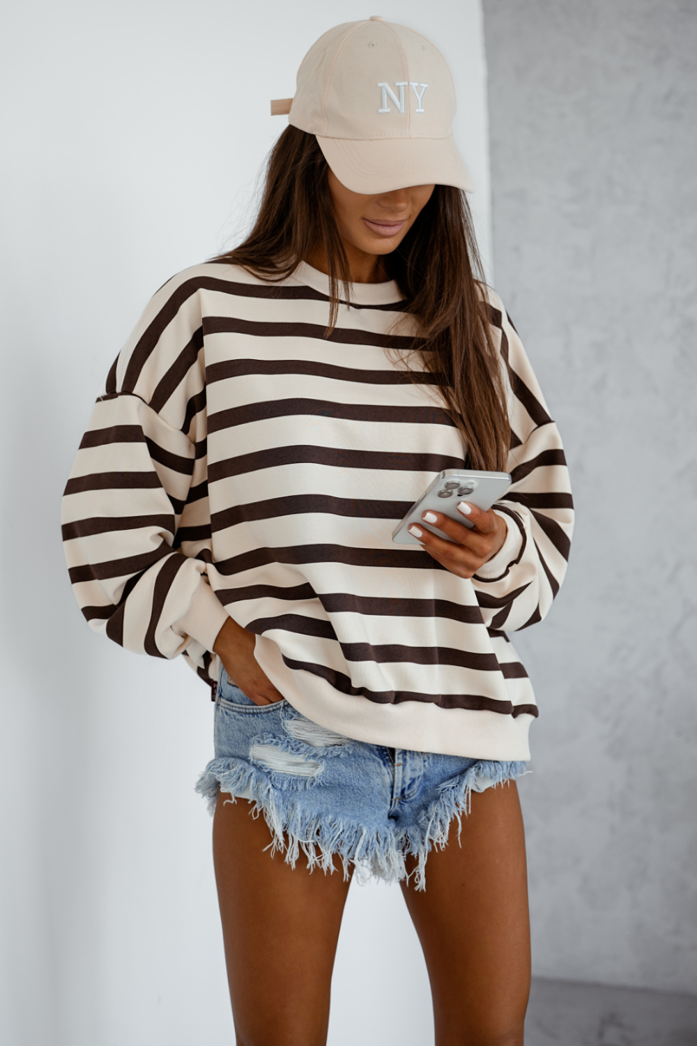 Image of Sweatshirt brun