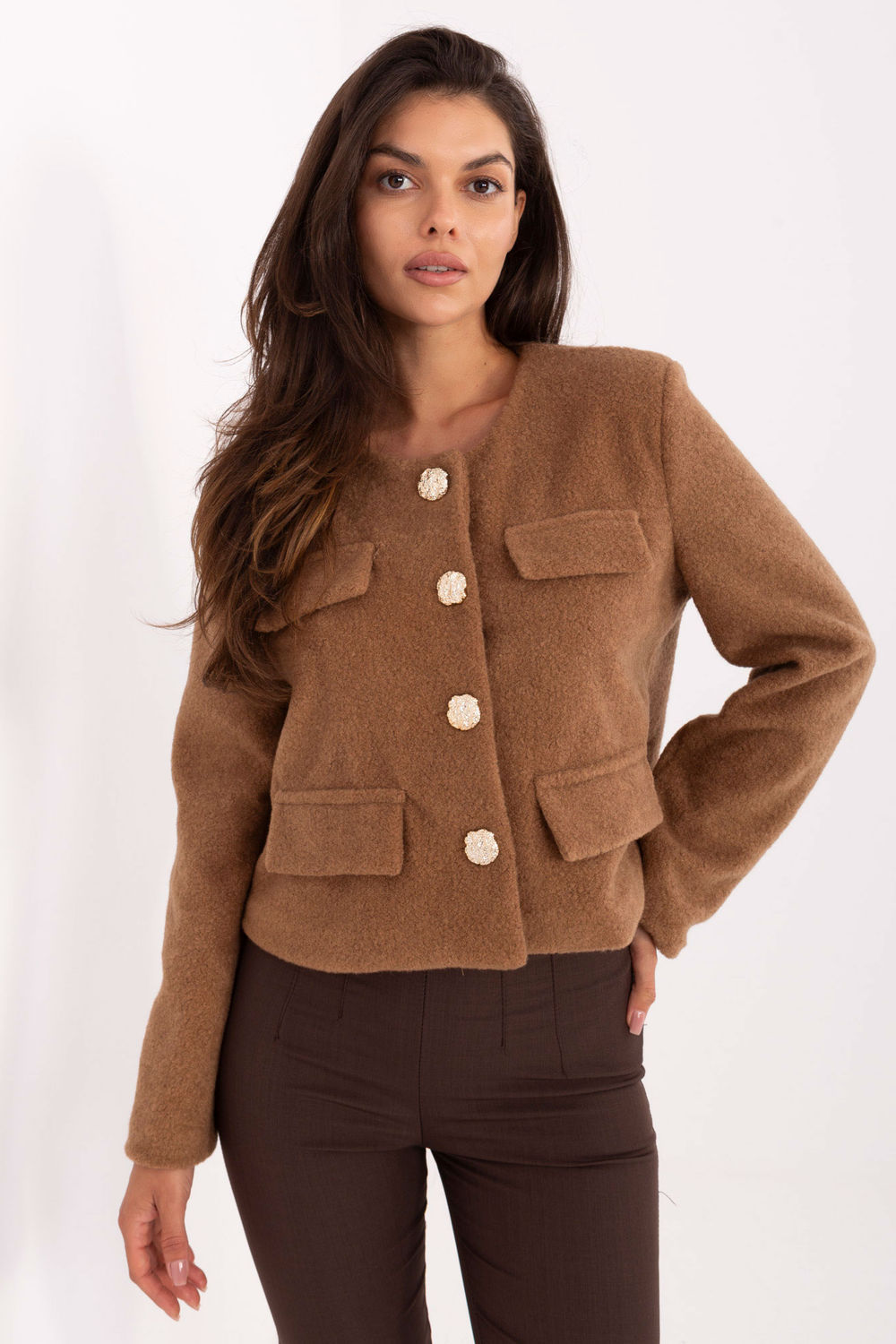 Image of Blazer femme brun