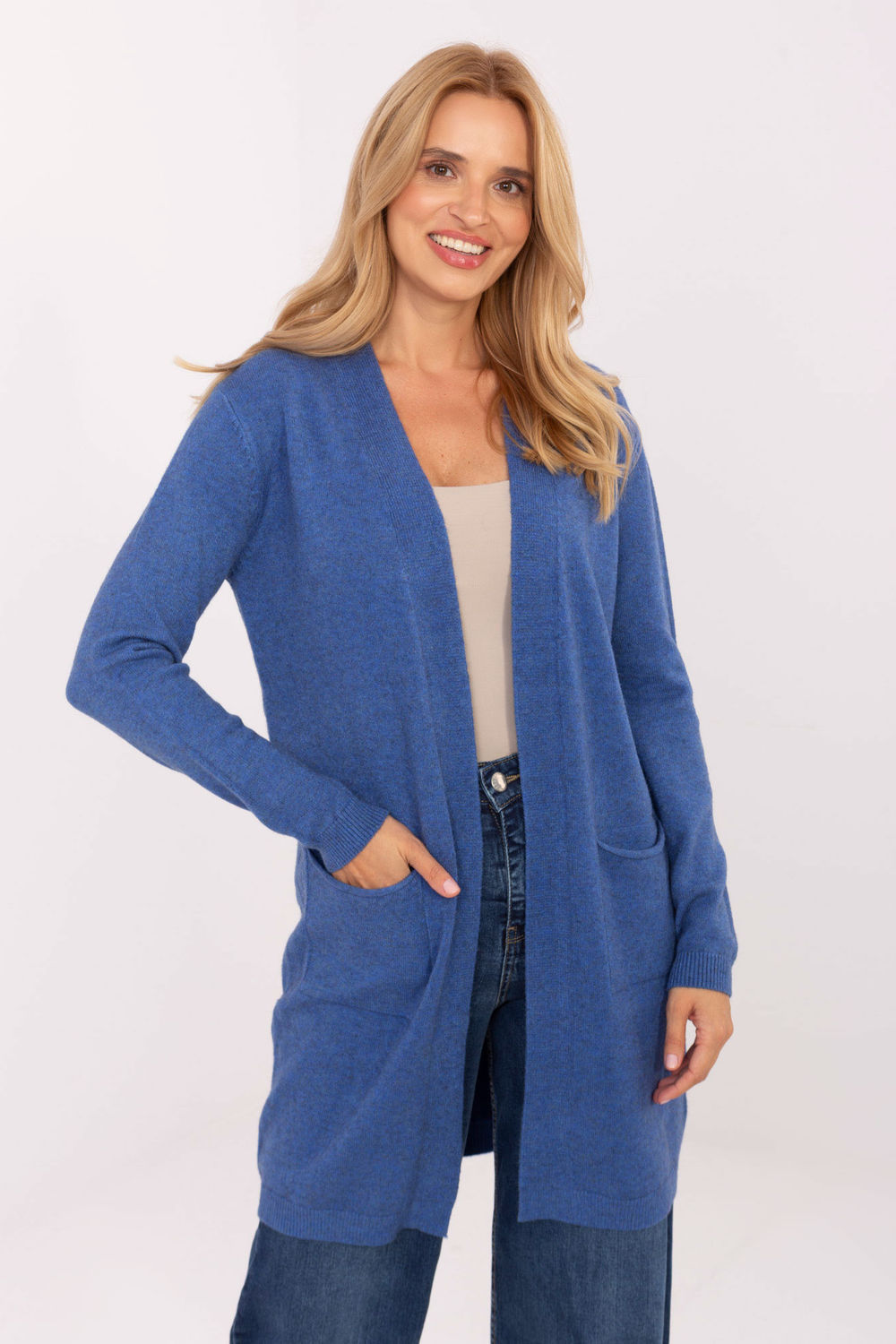 Image of Cardigan bleu