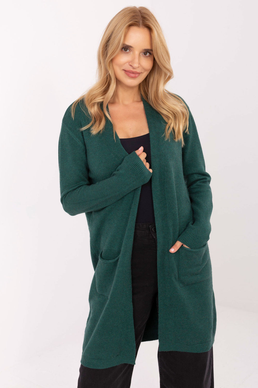 Image of Cardigan vert