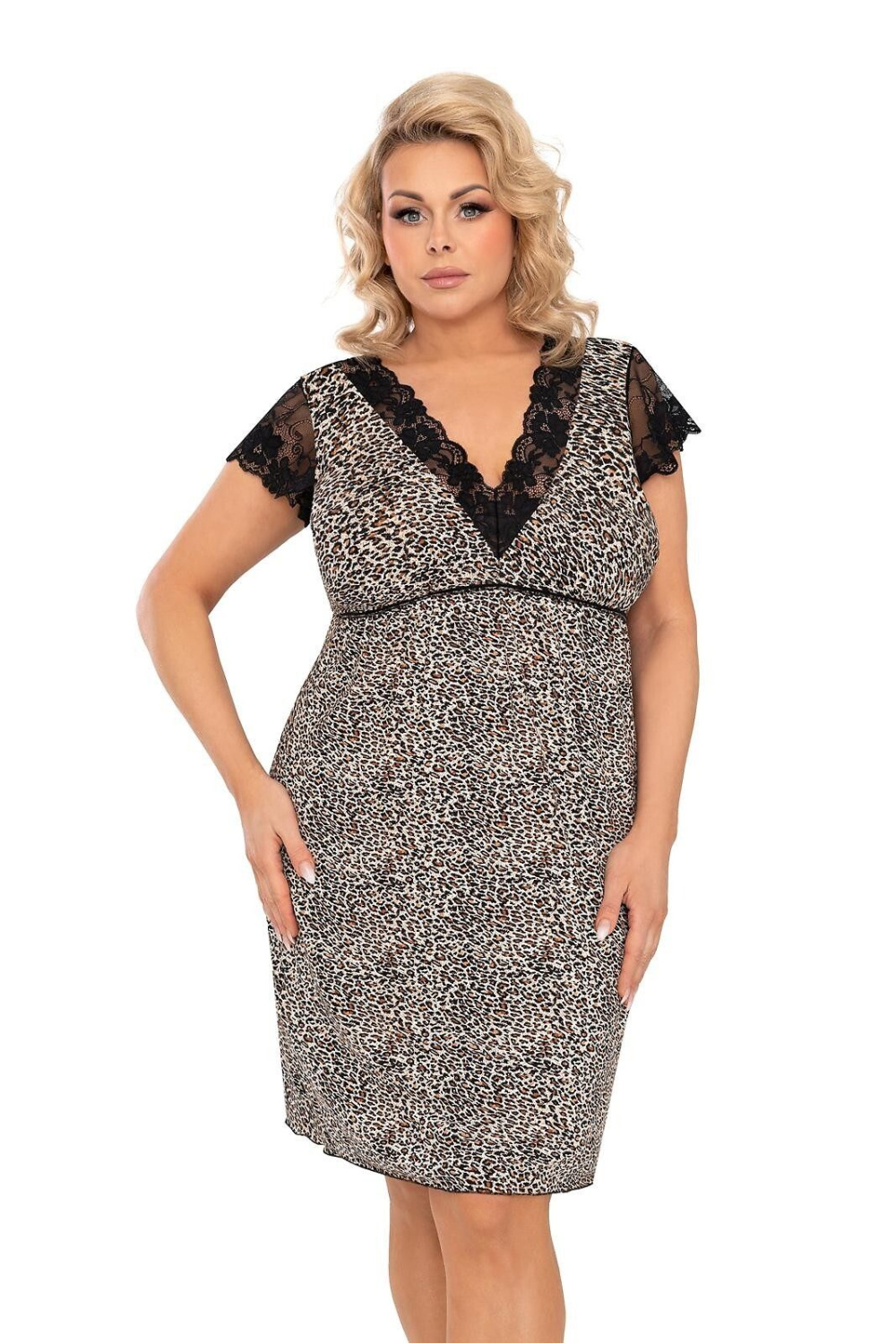 Image of Chemise de nuit beige