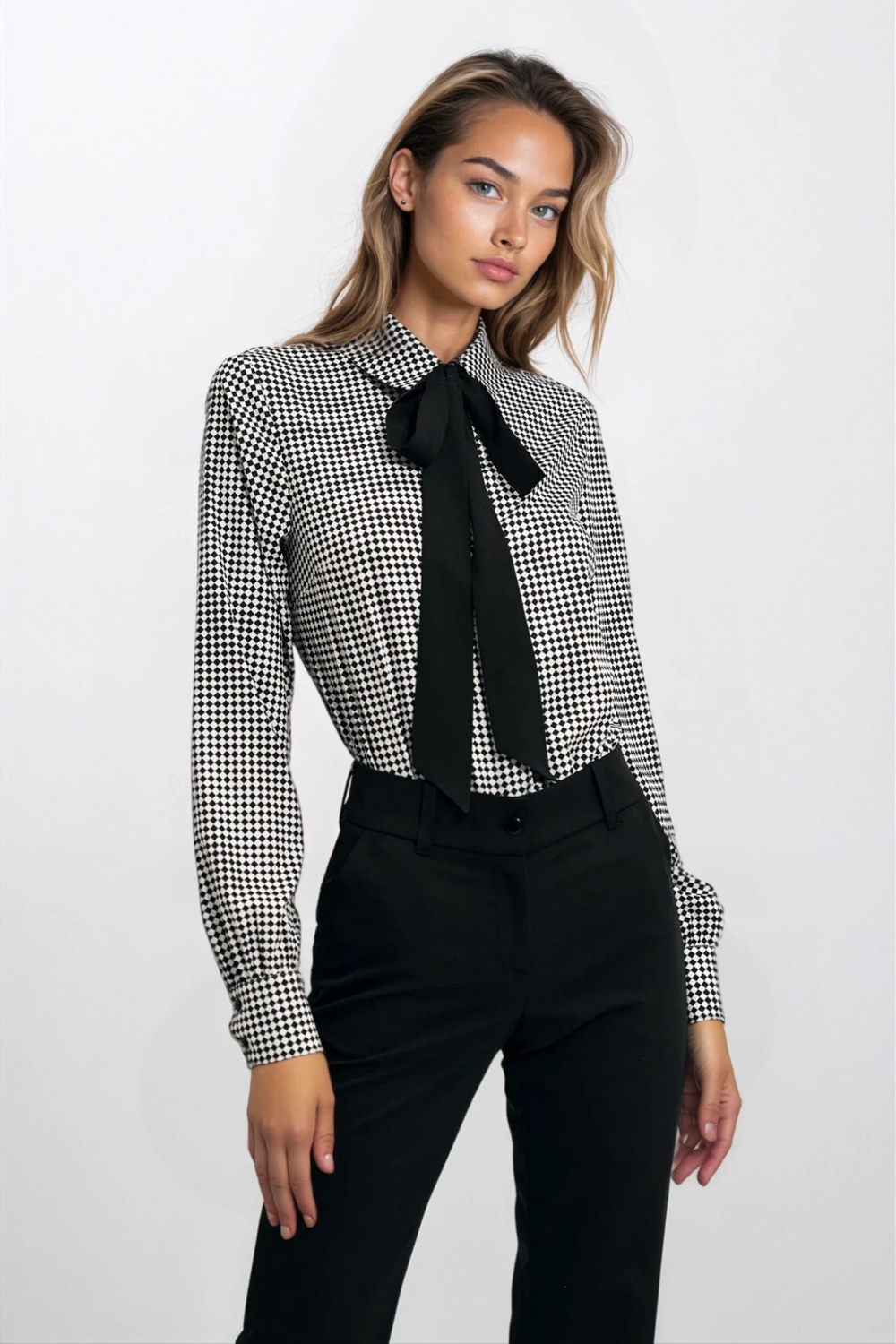 Image of Chemise manche longue noire