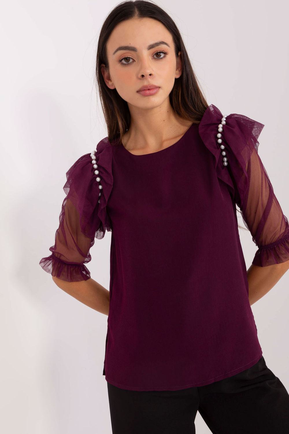 Image of Chemisier violet