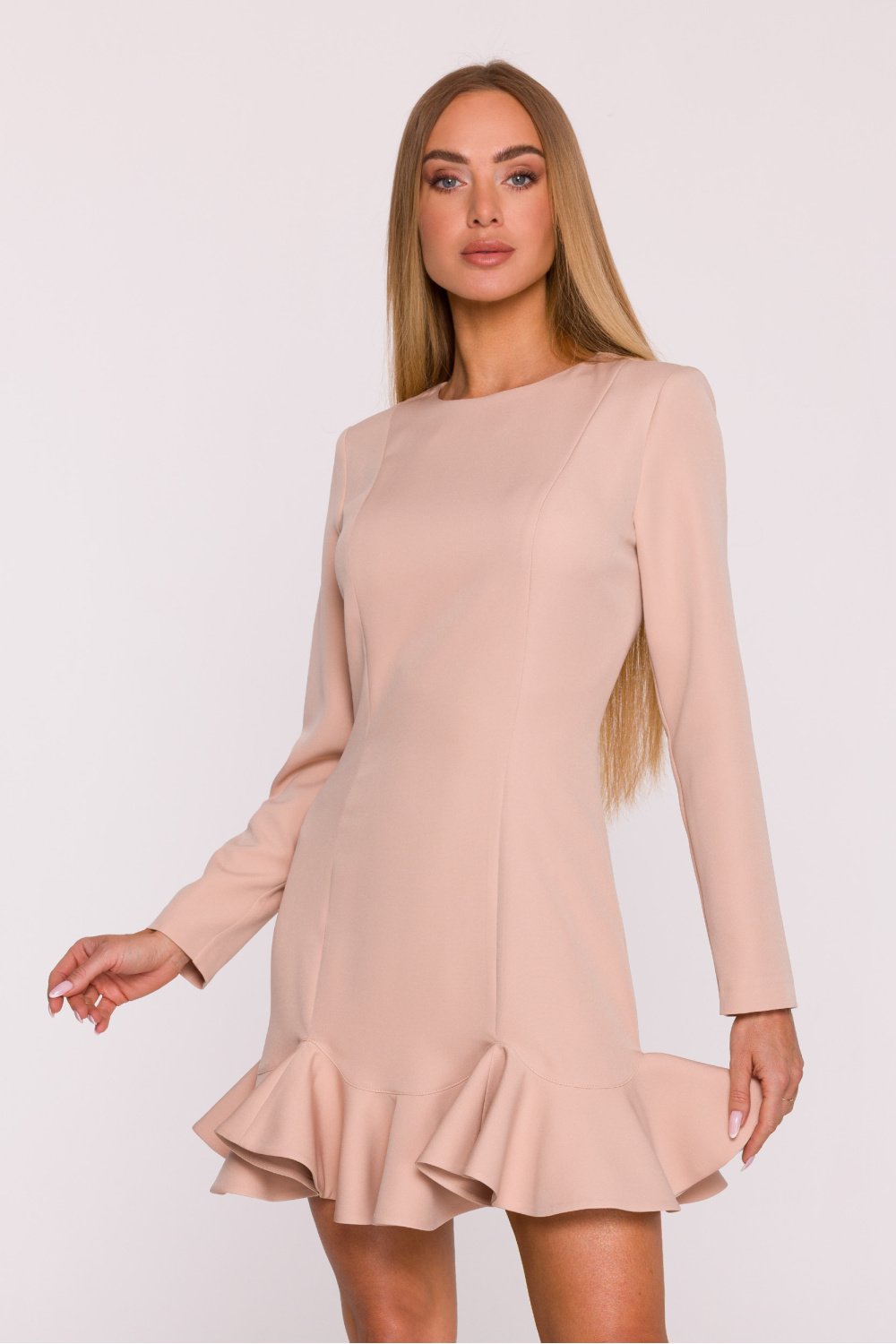 Image of Robe de cocktail beige