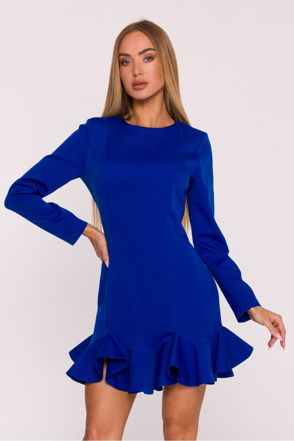 Image of Robe de cocktail bleue