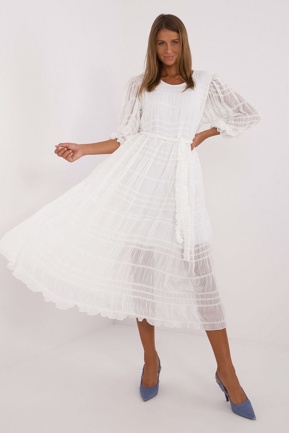 Image of Robe de jour blanche