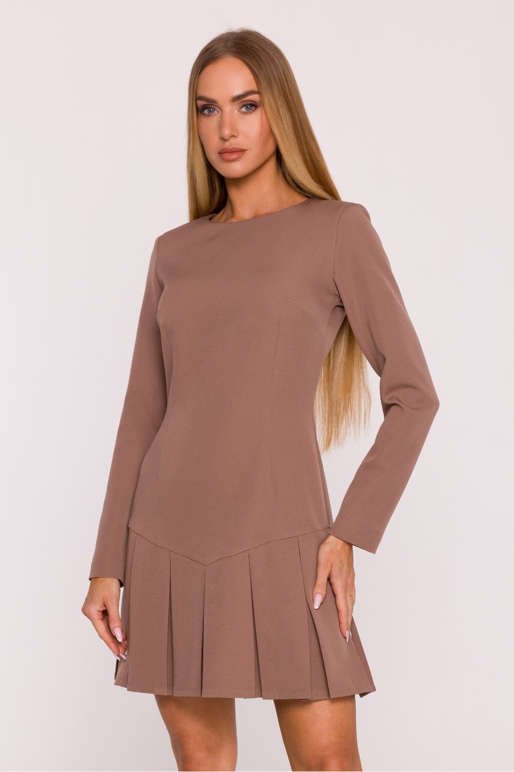Image of Robe de jour brune