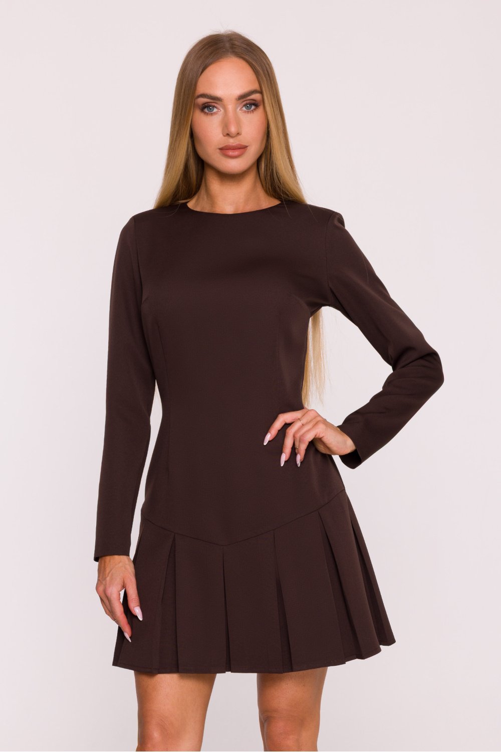 Image of Robe de jour brune