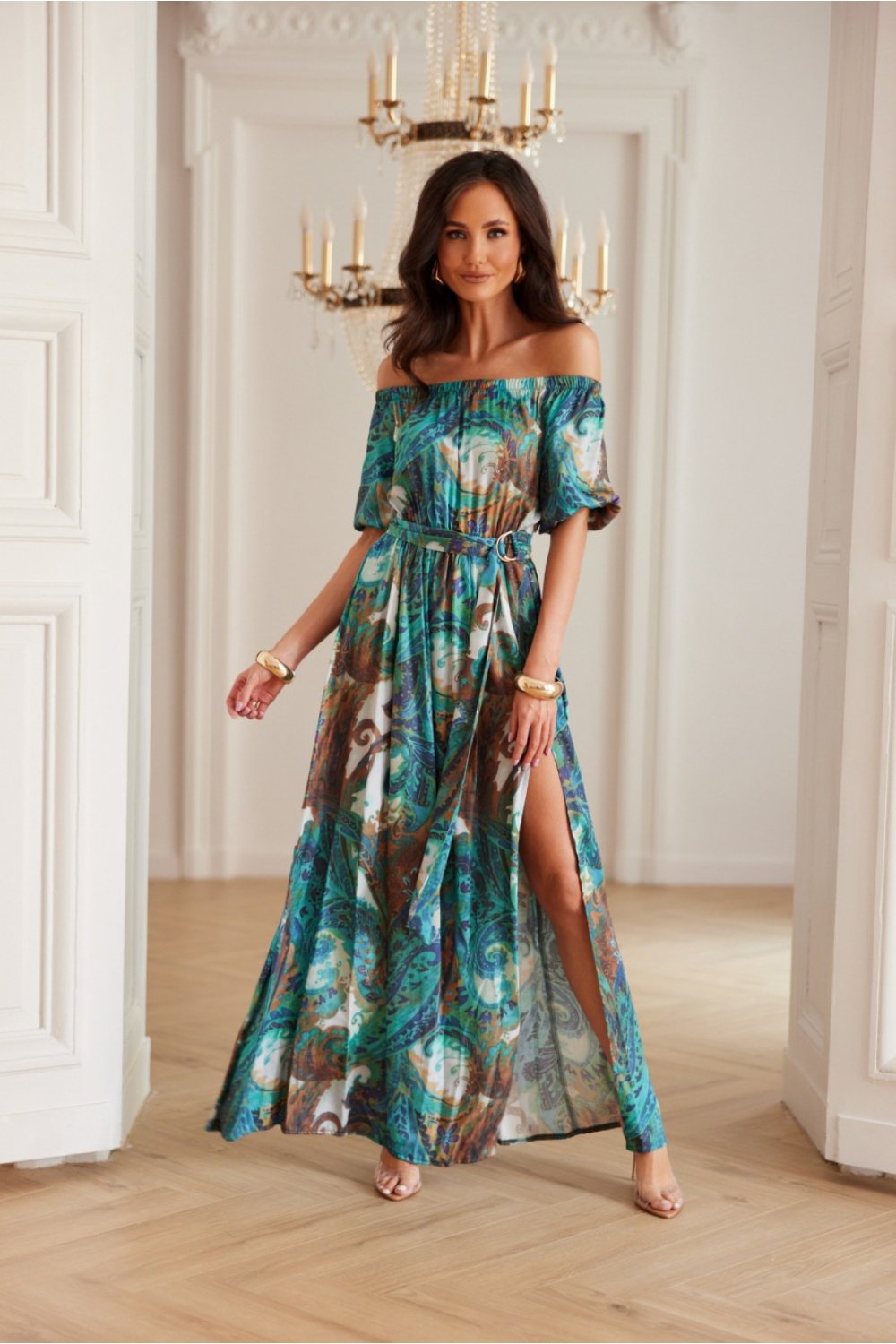 Image of Robe de jour multicouleur