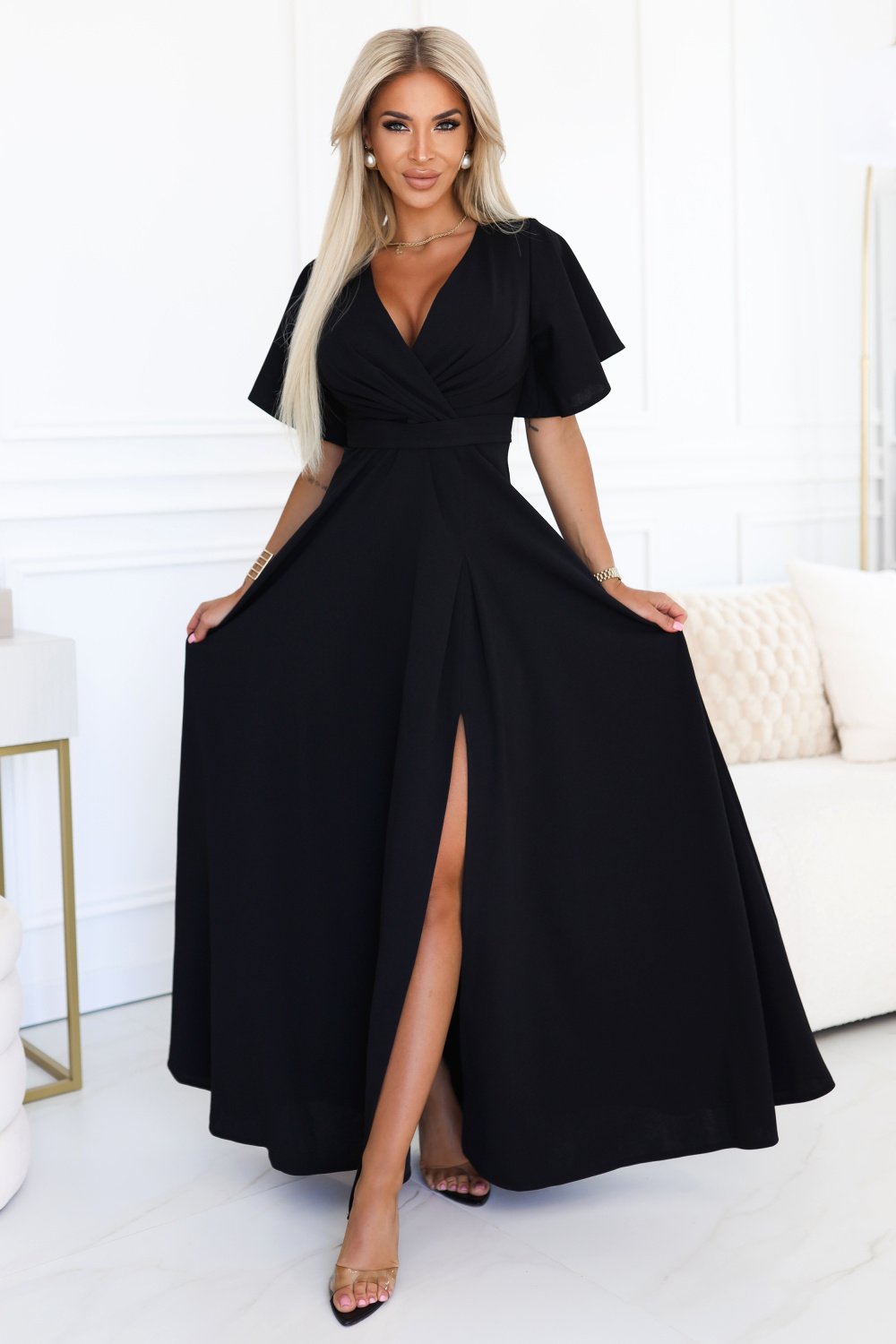 Image of Robe longue noire