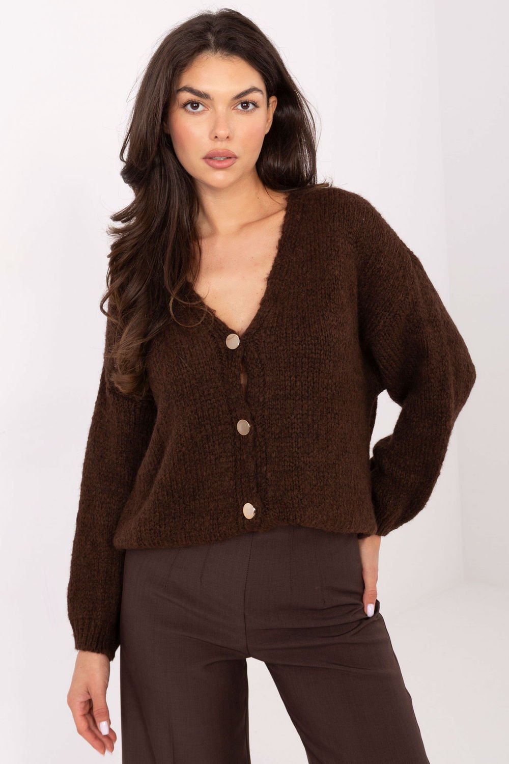 Image of Cardigan brun