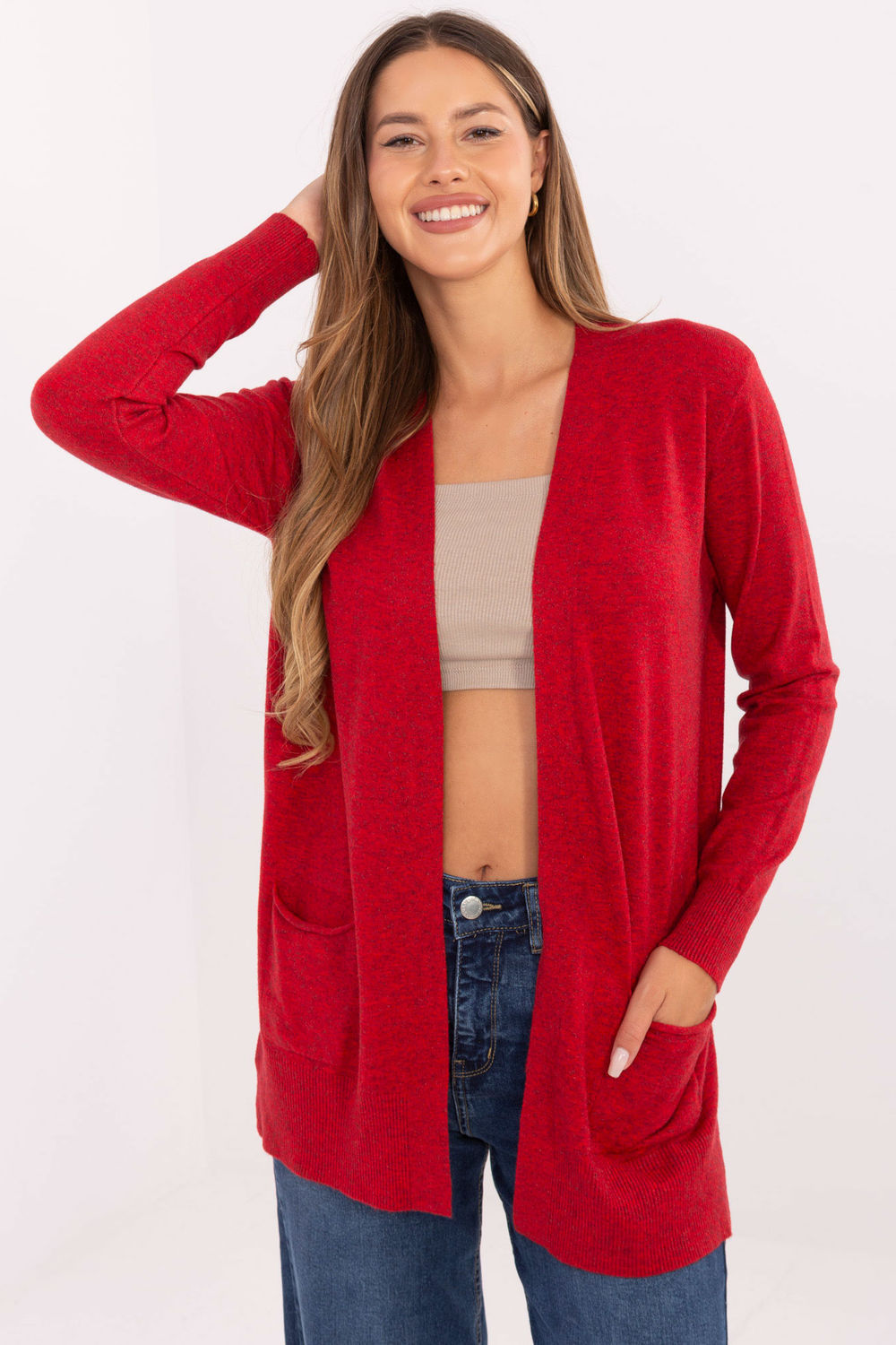 Image of Cardigan rouge