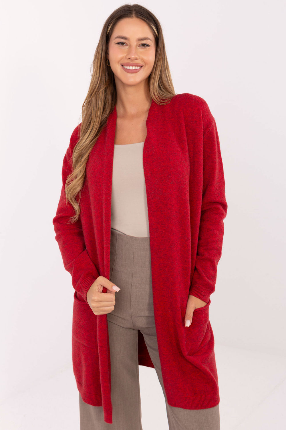 Image of Cardigan rouge