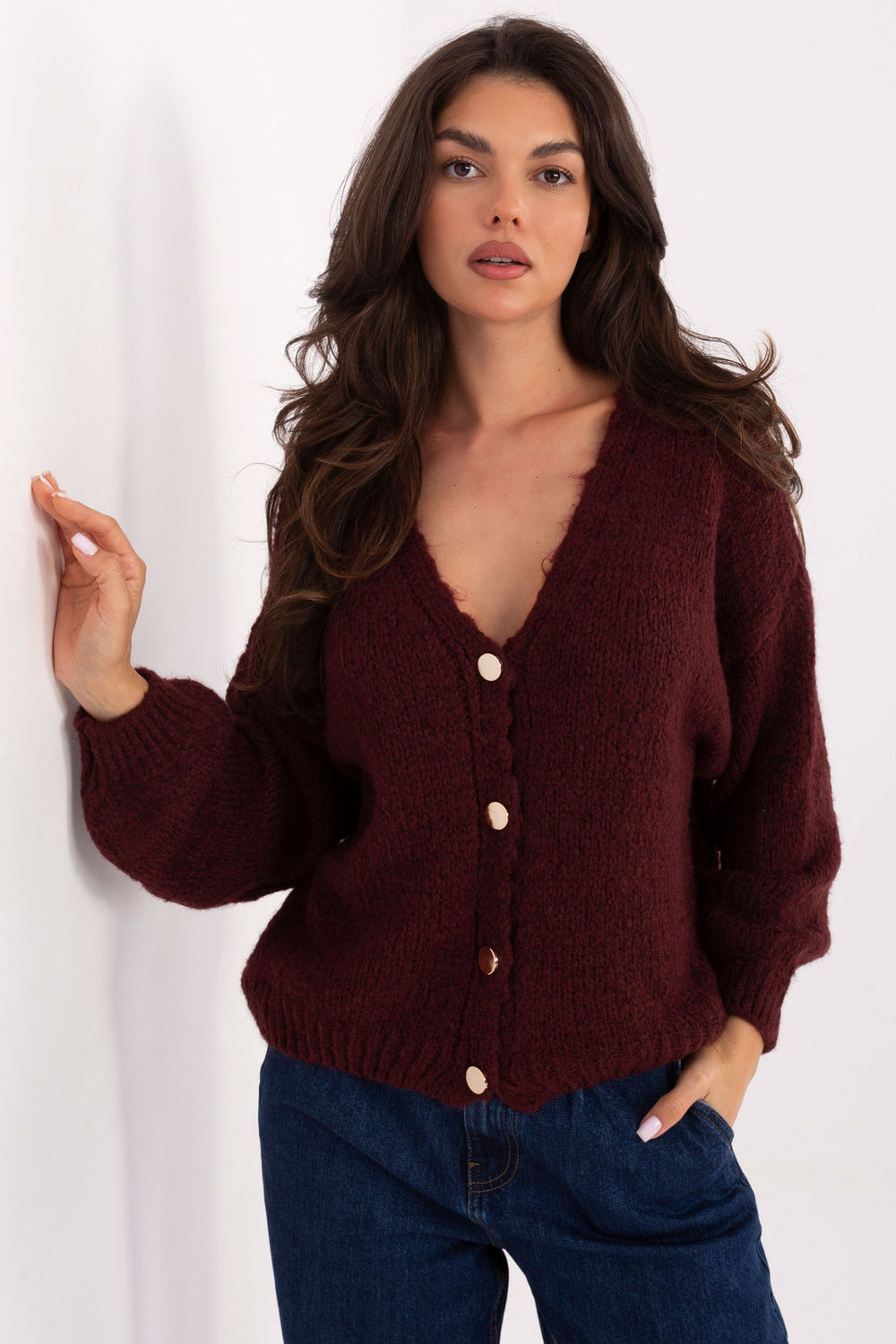 Image of Cardigan rouge