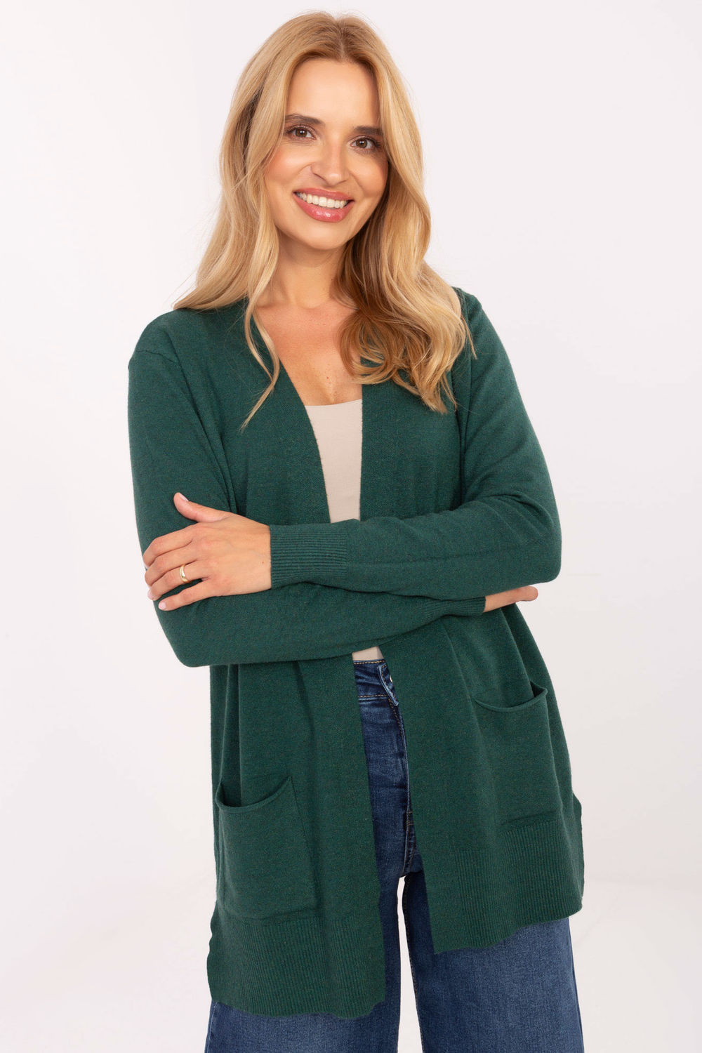 Image of Cardigan vert