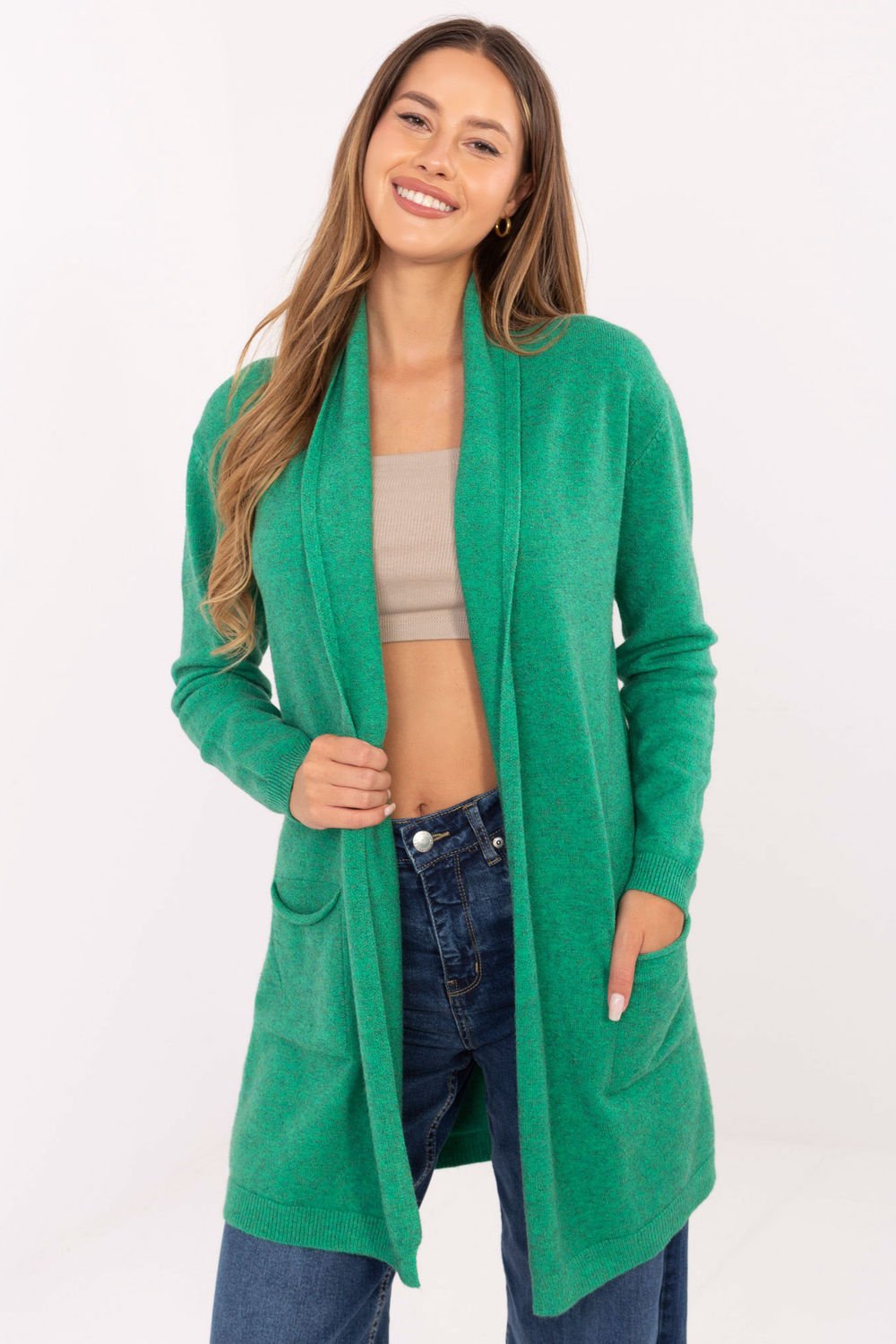 Image of Cardigan vert