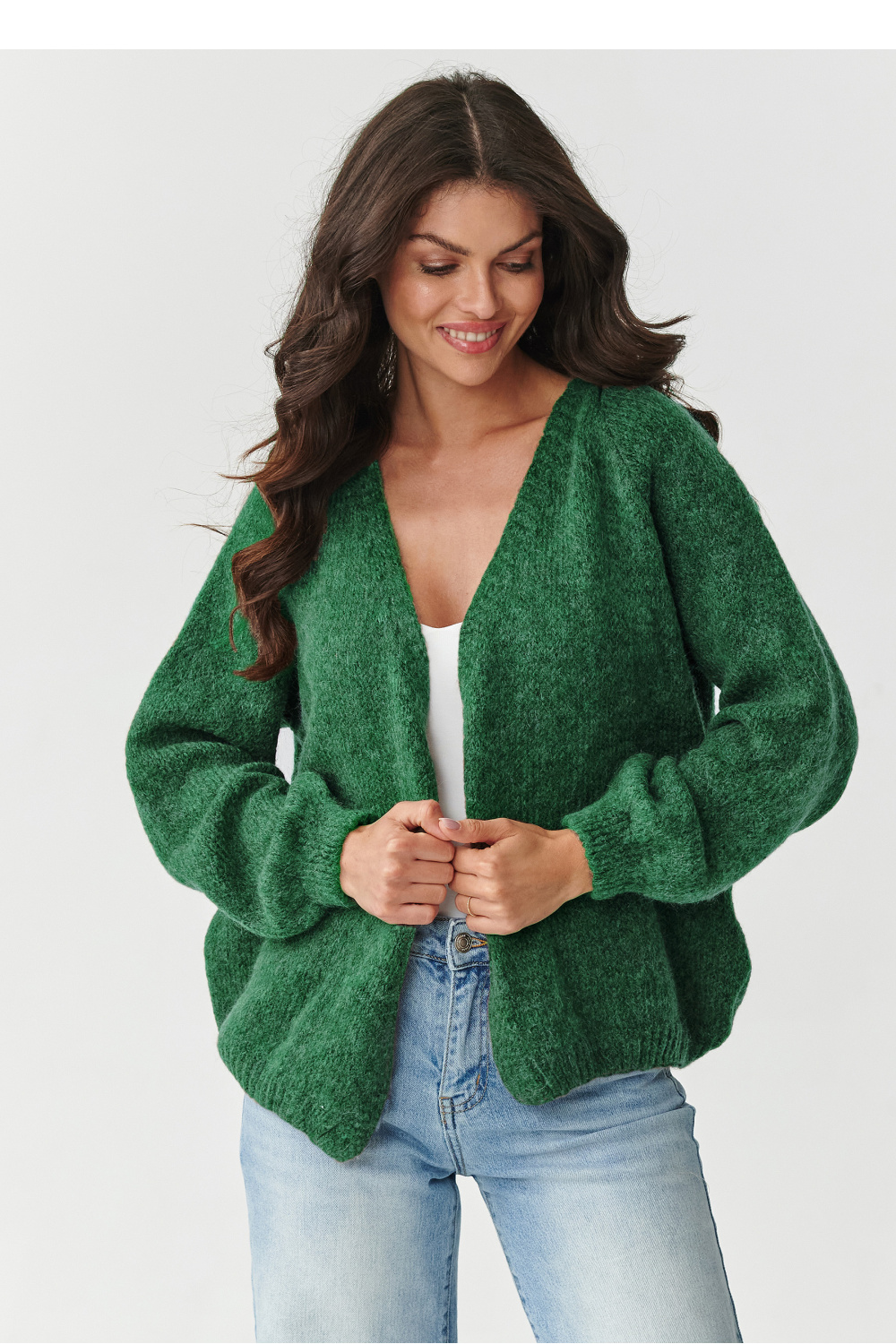 Image of Cardigan vert