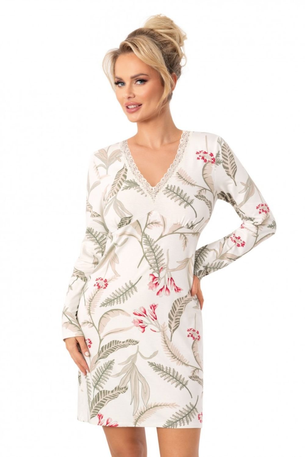 Image of Chemise de nuit beige