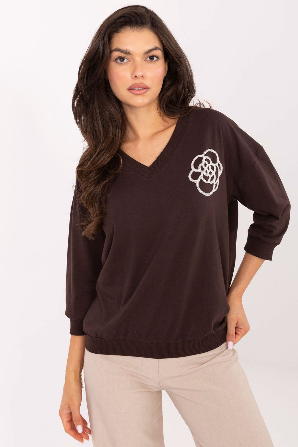 Image of Chemisier brun