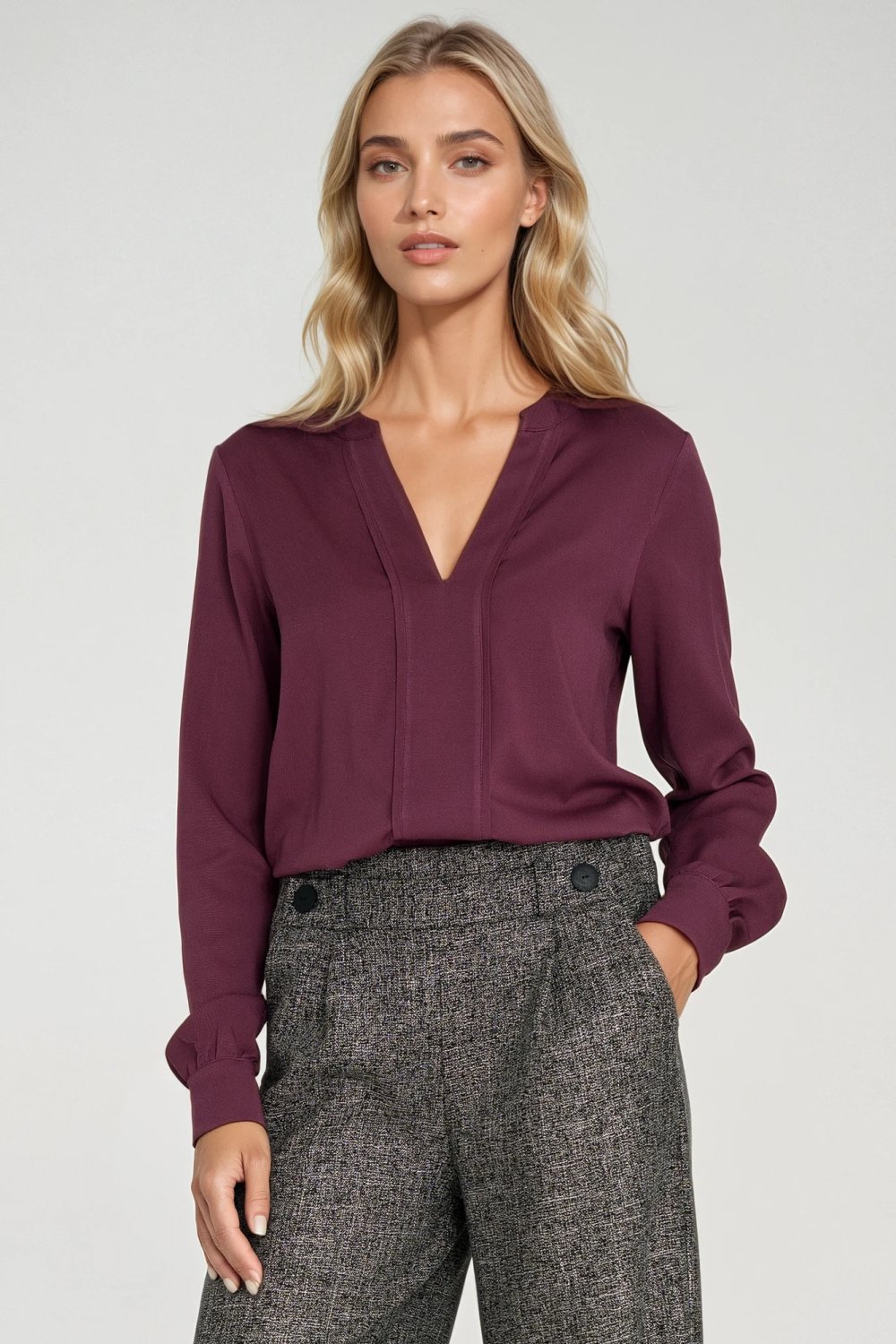 Image of Chemisier violet