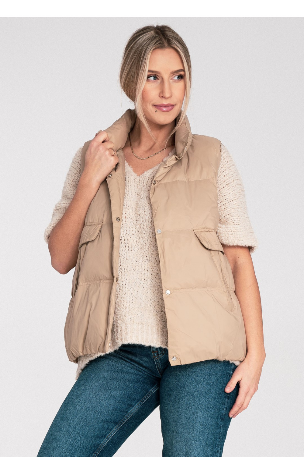 Image of Gilet beige