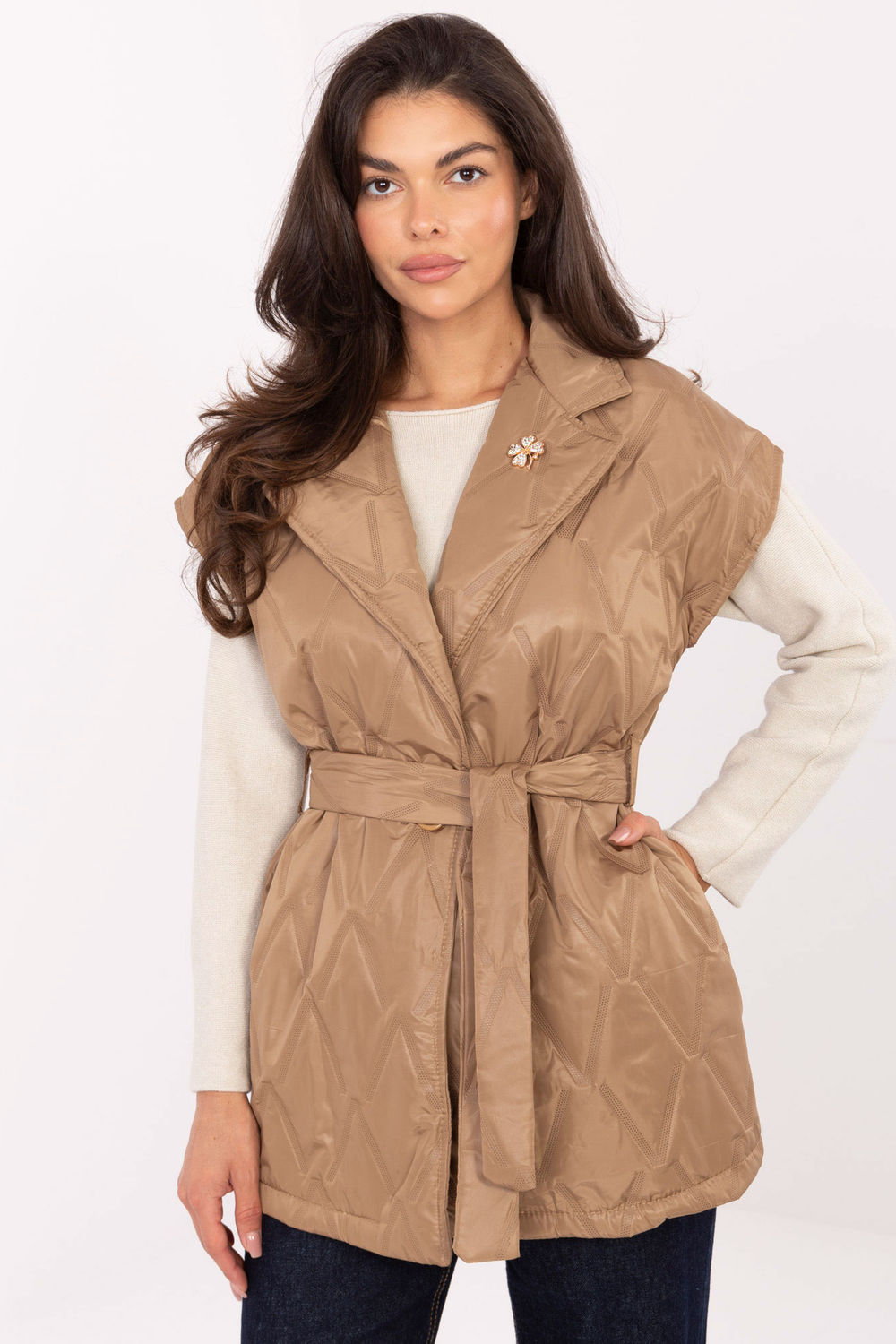 Image of Gilet brun