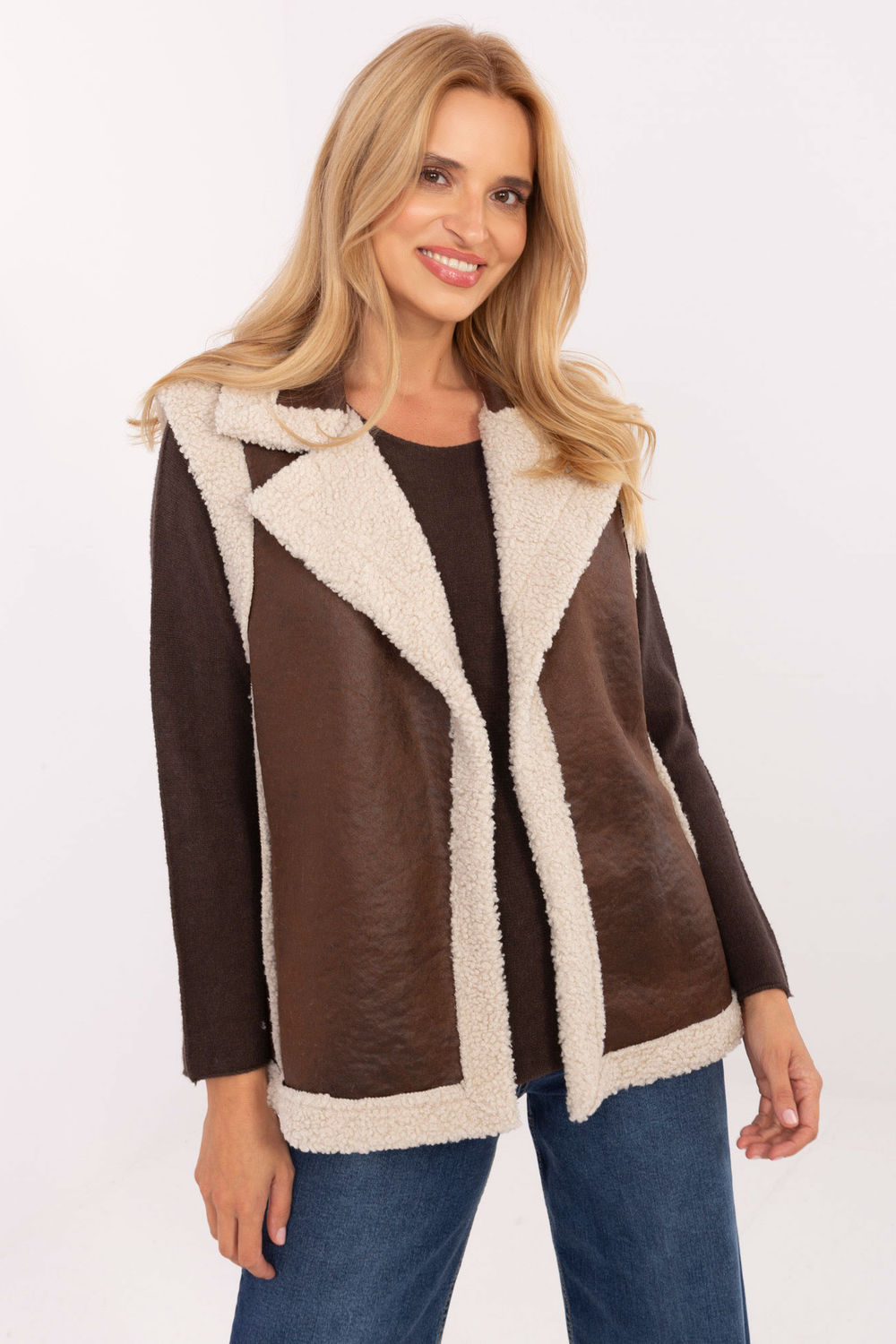 Image of Gilet brun