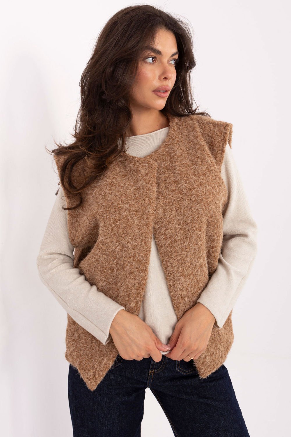 Image of Gilet brun