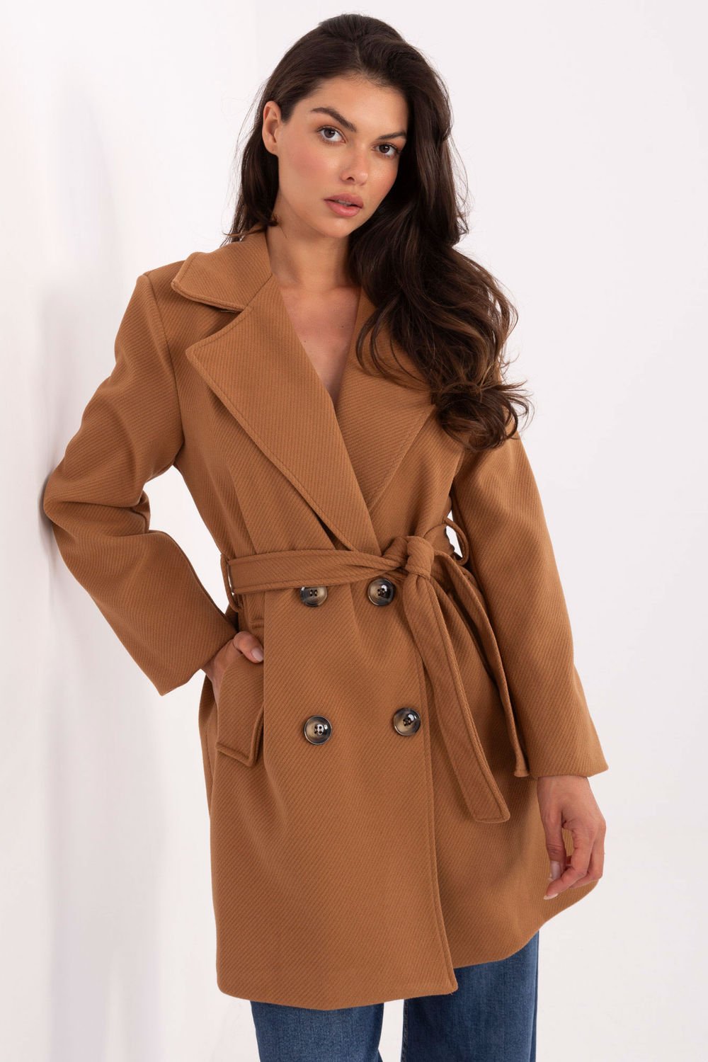 Image of Manteau brun