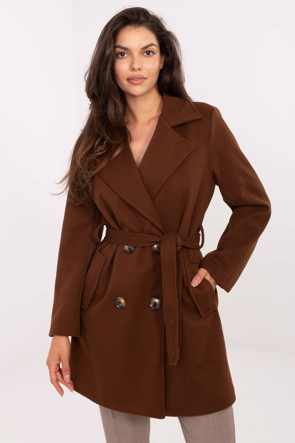 Image of Manteau brun