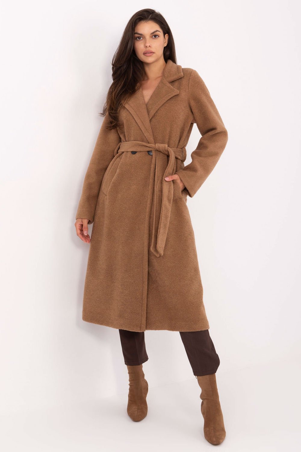 Image of Manteau brun