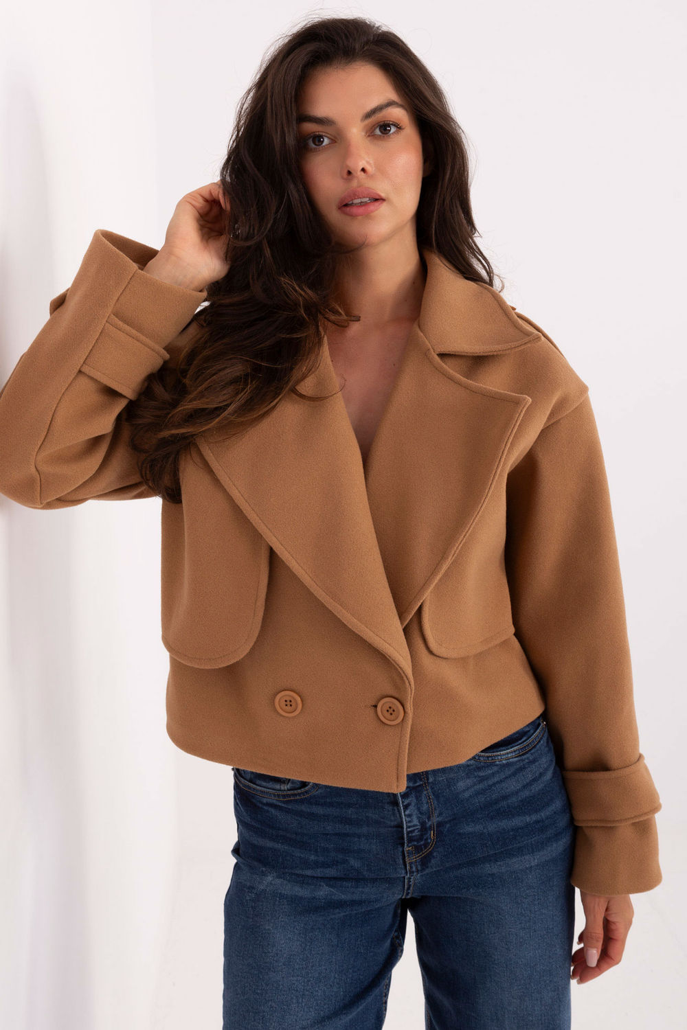 Image of Manteau brun